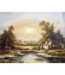 Hut Near Forest