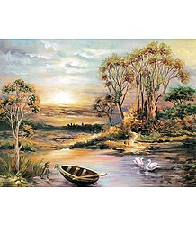 The Anchored Boat
