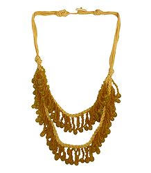 Methi Yellow Beaded Necklace