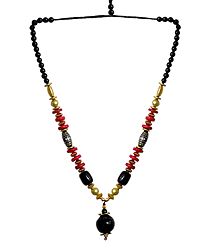 Adjustable Acrylic Bead Necklace