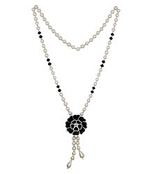 Synthetic Pearl Bead Necklace