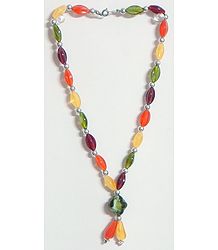 Multicolor Bead Necklace