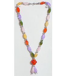 Multicolor Bead Necklace