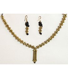 Dhokra Jewelry Set
