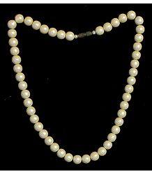 Synthetic Pearl Bead Necklace