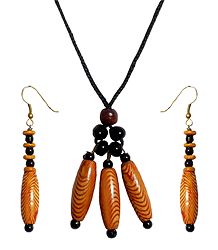 Wooden Bead Necklace