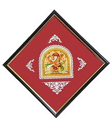 Dancing Ganesha with Veena
