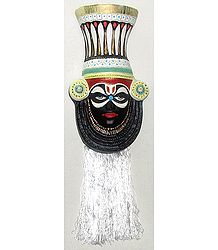 Ramayana Kathakali Papier Mache Mask : Surpanakha