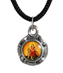 Double Sided Deity Pendant with Black Cord