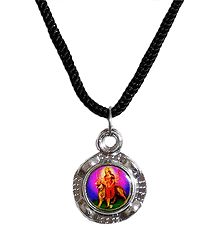 Double Sided Deity Pendant with Black Cord