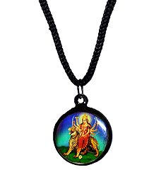 Double Sided Deity Pendant with Black Cord