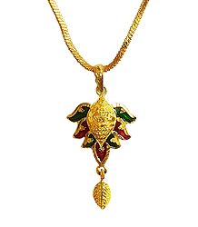 Gold Plated Chain with Pendant