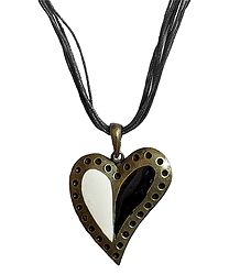 Heart Design Metal Pendant