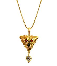 Gold Plated Chain with Pendant