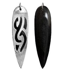 Double Sided Droplet Pendant