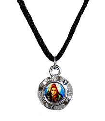 Double Sided Deity Pendant with Black Cord