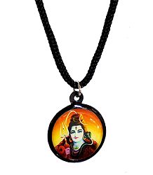 Double Sided Deity Pendant with Black Cord