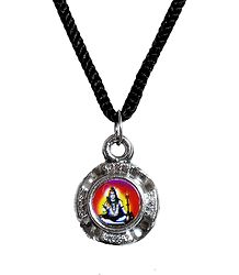 Double Sided Deity Pendant with Black Cord