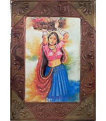 Vegetable Seller - Wall Hanging