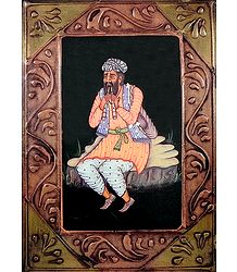 Flute Player - Print on Hardboard - Wall Hanging
