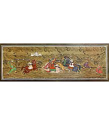 Indian Maharaja Hunting Tigers