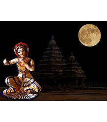 Bharatnatyam Dancer - Unframed Photo Print on Paper