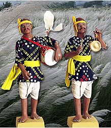 Dhaki Photo - Unframed Photo Print on Paper