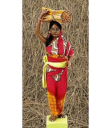 Hay Collector Photo - Unframed Photo Print on Paper
