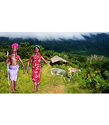 Hunters Picture - Unframed Photo Print on Paper