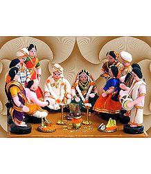 Kannada Marriage Photo - Unframed Photo Print on Paper