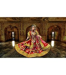 Kathak Dancer - Unframed Photo Print on Paper