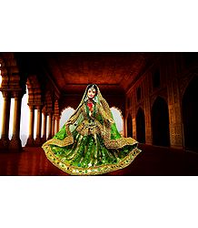 Kathak Dancer - Unframed Photo Print on Paper