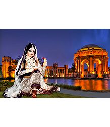 Kathak Dancer Photo - Unframed Photo Print on Paper