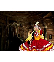 Kathak Dancer - Unframed Photo Print on Paper