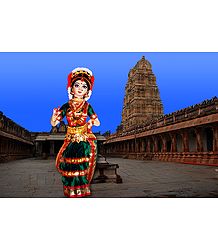 Kuchipudi Dancer - Unframed Photo Print on Paper