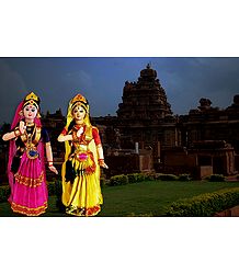 Kuchipudi Dancer - Unframed Photo Print on Paper