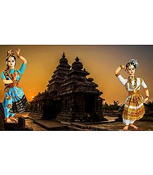 Kuchipudi Dancers - Unframed Photo Print on Paper
