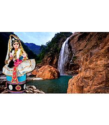 Manipuri Dancer - Unframed Photo Print on Paper