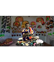Mask Maker Photo - Unframed Photo Print on Paper