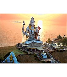 Lord Shiva in Murudeshwar, Karnataka
