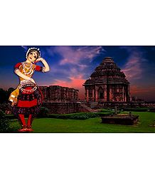 Odissi Dancer - Unframed Photo Print on Paper