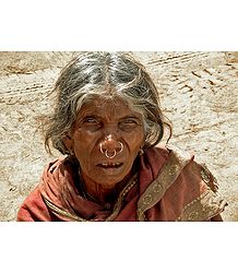 Old Woman from Andhra Pradesh, India