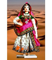 Rajasthani Panihari Photo - Unframed Photo Print on Paper