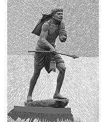 Postman from Medieval India - Unframed Photo Print on Paper