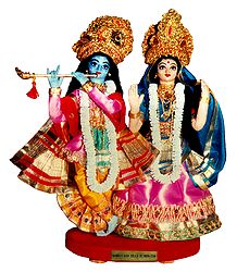 Radha Krishna - Unframed Photo Print on Paper