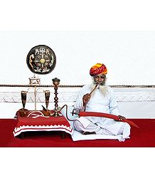 Rajput Royal Guard from Rajasthan, India