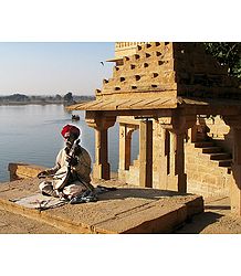 Folk Singer from Rajasthan, India