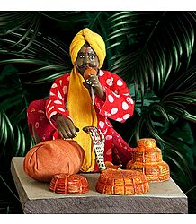 Snake Charmer Picture - Unframed Photo Print on Paper