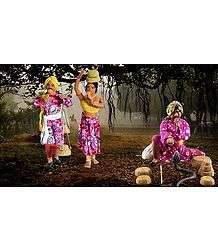 Snake Charmers - Unframed Photo Print on Paper