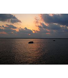 Sunrise on Arabian Sea, India